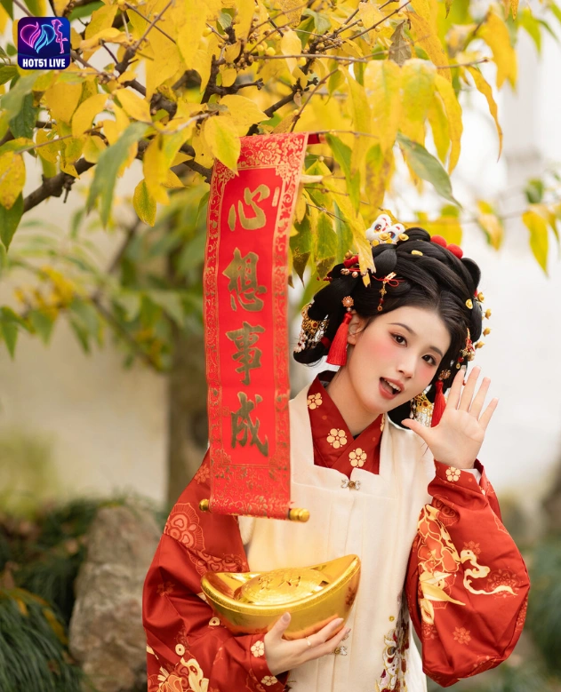 Jie Yu Beautiful Bintang Livestream China di Hot51 4 - Hot51 Jie Yu;Hot51live