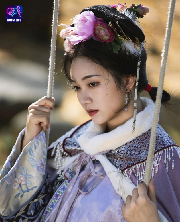 Qiu Da Da Beautiful Terpanas di Livestream Hot51 6 - Hot51 Qiu Da Da,Hot51live