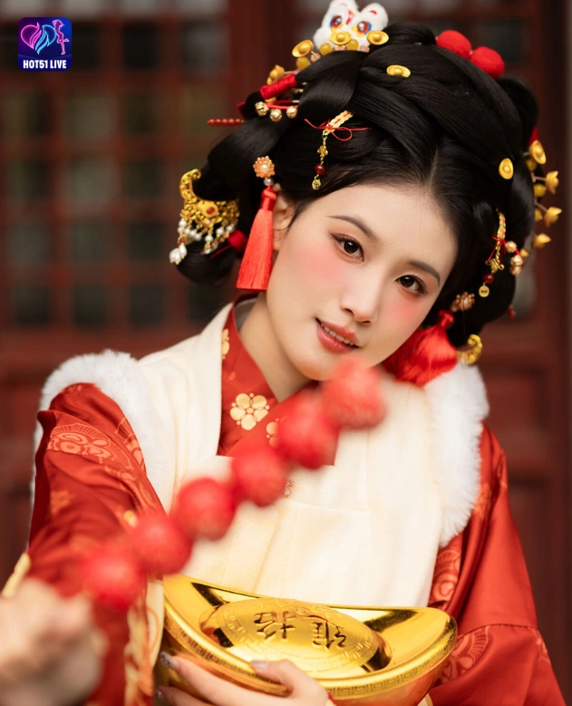 Jie Yu Beautiful Bintang Livestream China di Hot51 7 - Hot51 Jie Yu;Hot51live