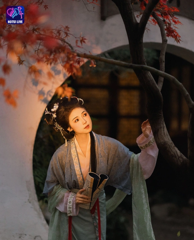 Gu Xiao Beautiful Livestream Tiongkok di Hot51 6 - Hot51 Gu Xiao,Hot51live