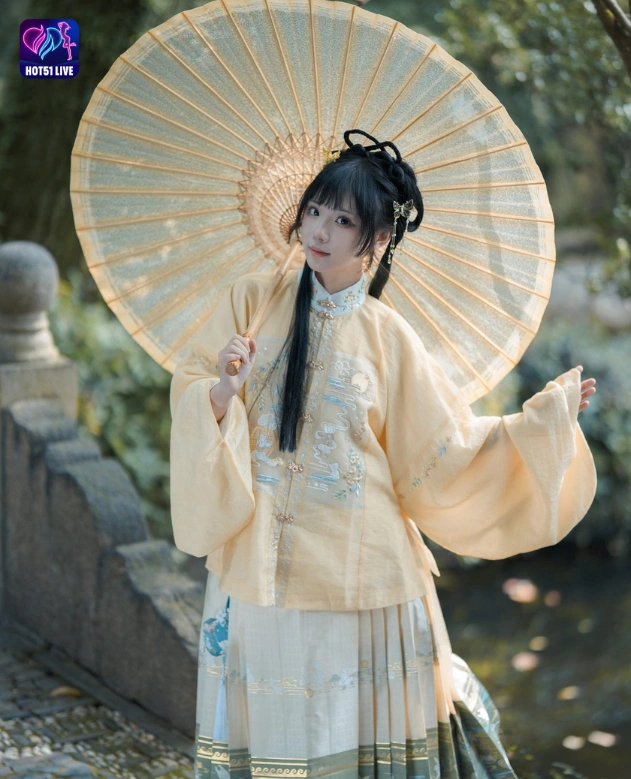 Hua Qi Beautiful Bintang Livestream China di Hot51 4 - Hot51 Hua Qi-Hot51live